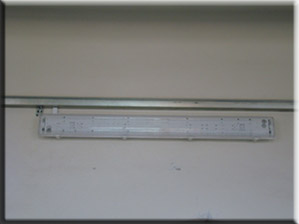 Элеком37. Пример установки светодиодного светильника в производственном помещении.