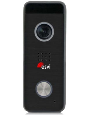  Элеком37. Видеодомофон ESVI EVJ-BW8-AHD Вызывная панель к видеодомофону, 720P (черный). Фото.