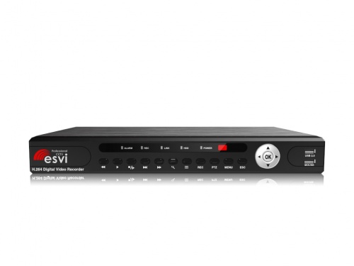 ESVI EVD-X2008U гибридный 8-ми канальный 5 в 1 видеорегистратор 1080N*15к/с