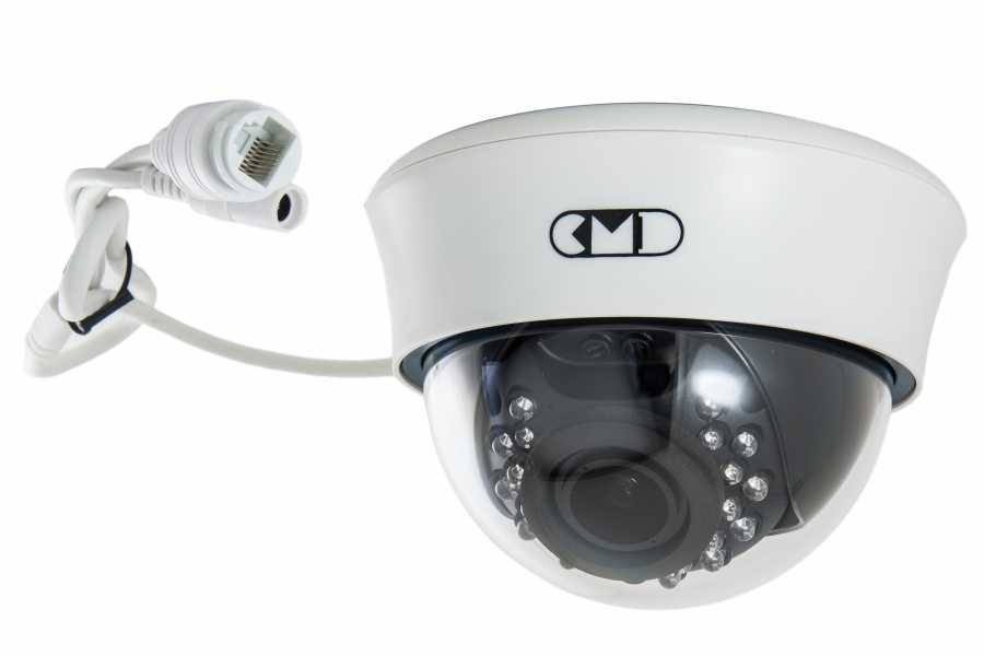  Элеком37. Купольная IP видеокамера 2Mp, 2.8-12мм с ИК (1080p) CMD IP1080-D2,8-12IR. Фото.